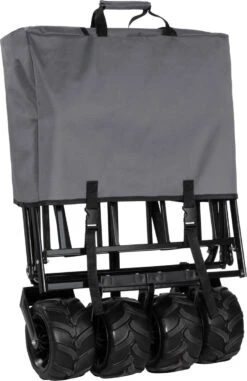 TecTake - Opvouwbare Bolderkar Heidrun Grijs -Buiten Kamperen 777x1200 1