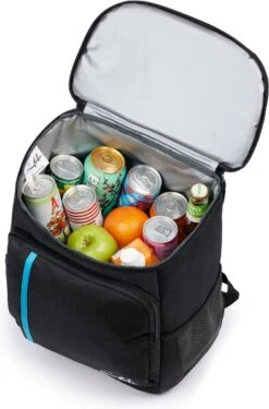 Sunflake Koelrugzak - Lunchtas - Koeltas Backpack Voor Dames & Heren - Zwart -Buiten Kamperen 790x1200
