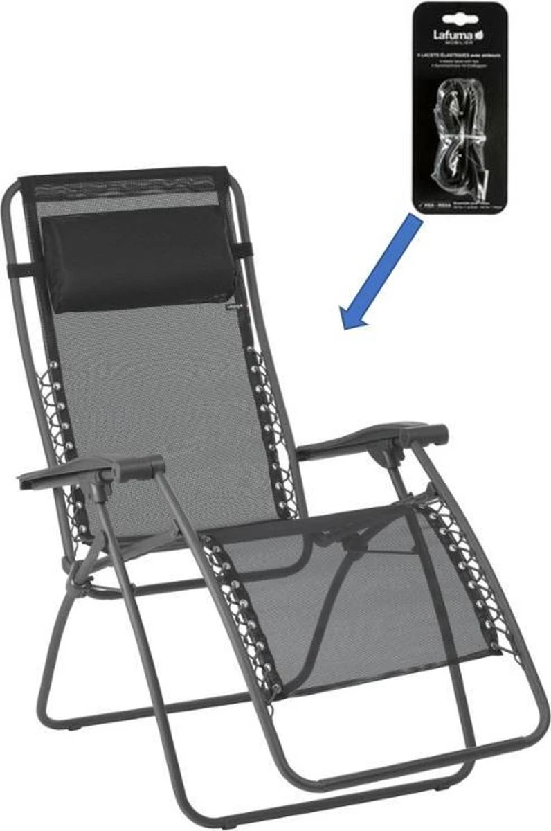 Vervangings Elastiek - Voor Lafuma RSX En RSXA - Zwart 6 Vervangings Elastiek - Voor Lafuma RSX En RSXA - Zwart - Afbeelding 4