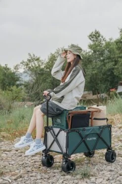 Flextail Gear Bolderkar Opvouwbaar Ezy Wagon - Tot 100KG - Wielen Loskoppelbaar - Zwart -Buiten Kamperen 800x1200 14