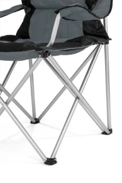 Sens Design Campingstoel - Kampeerstoel - Opvouwbaar - Grijs -Buiten Kamperen 800x1200 6