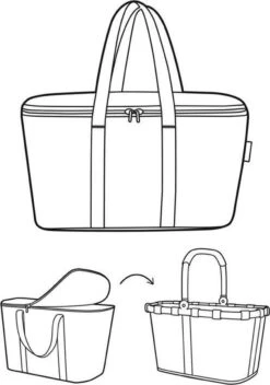 Reisenthel Coolerbag Koeltas - 20L - Dots Zwart -Buiten Kamperen 842x1200 1