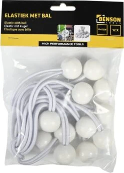Elastiek Met Bal Wit - 12 Delig - Spanelastiek - 17cm - Benson -Buiten Kamperen 863x1200 1