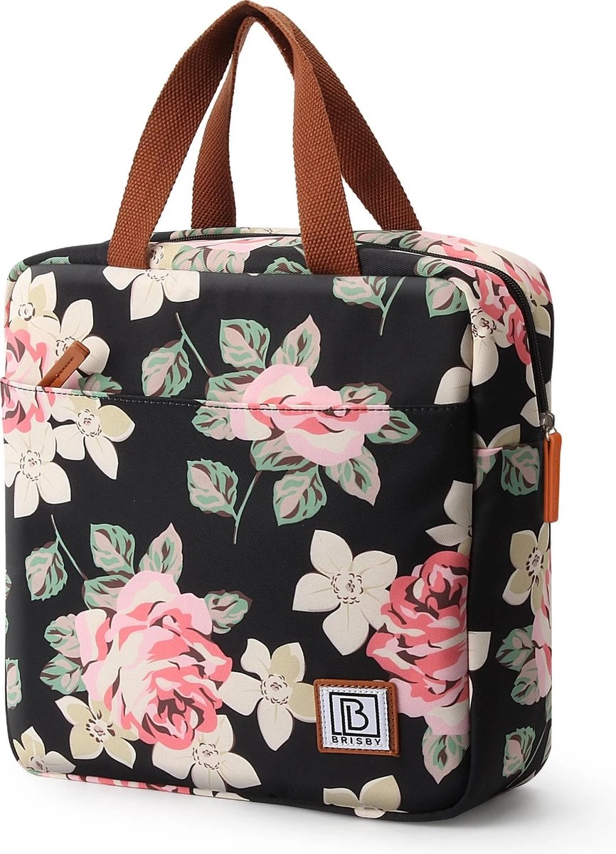 Brisby 4 Laags Geïsoleerde Koeltas - Lunchtas 7 Liter - Bloemetjes 4 Brisby 4 Laags Geïsoleerde Koeltas - Lunchtas 7 Liter - Bloemetjes - Afbeelding 2