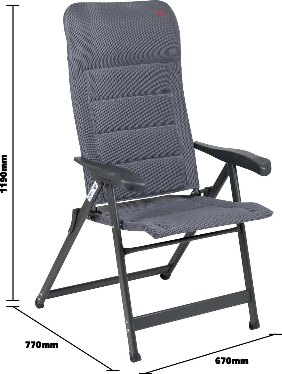 Crespo Standenstoel - AP-237 Air-Deluxe - Grijs (86) 7 Crespo Standenstoel - AP-237 Air-Deluxe - Grijs (86) - Afbeelding 5